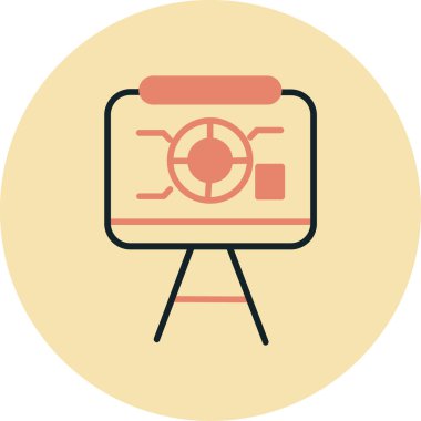 Kamera. Web simgesi basit illüstrasyon