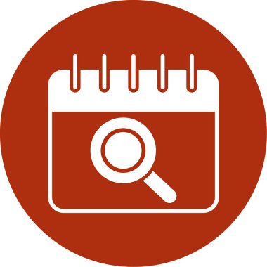 Arama simgesi vektör illüstrasyonu