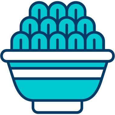 Yumurta kasesi. Basit illüstrasyon