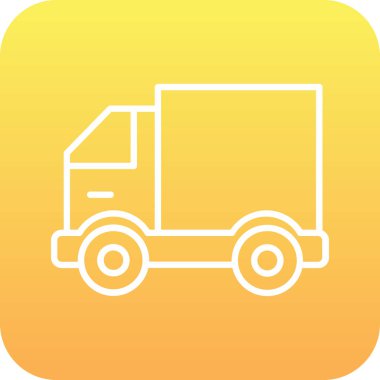 Projeniz için vektör kamyonu simgesi