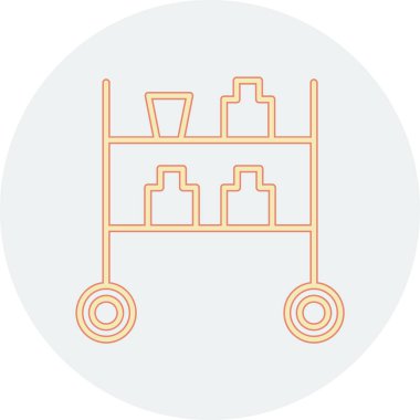 Modern b 'nin vektör illüstrasyonu eksik simgesi