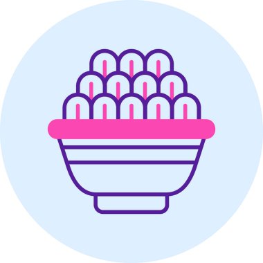 Kase. Web simgesi basit illüstrasyon