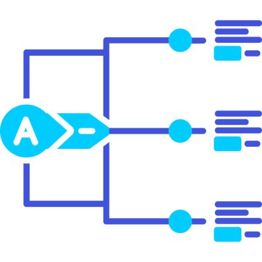 seo modern simgesinin vektör illüstrasyonu