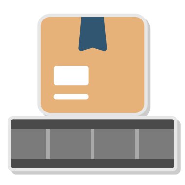 Yazıcı. Web simgesi basit illüstrasyon