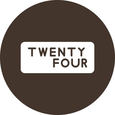 24 saat simge çizimi