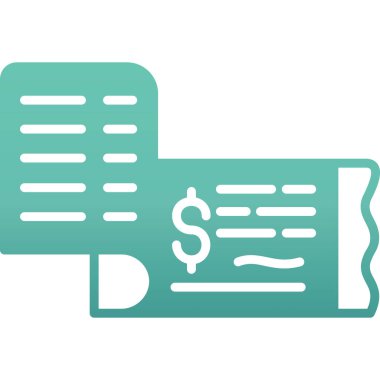 Dolar simgesine sahip kağıt belge