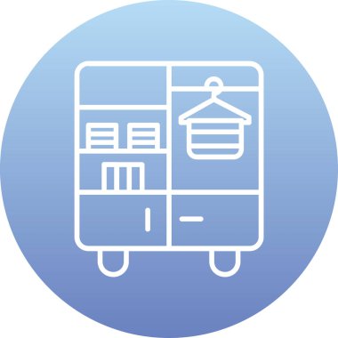 Modern b 'nin vektör çizimi trenin ikonundan yoksun