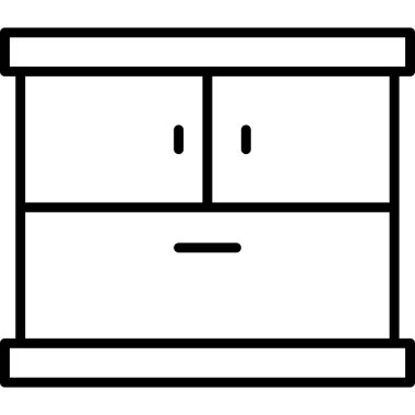 Çizgi film kutusunun vektör çizimi