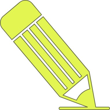 Boya silindirli fırçanın vektör çizimi