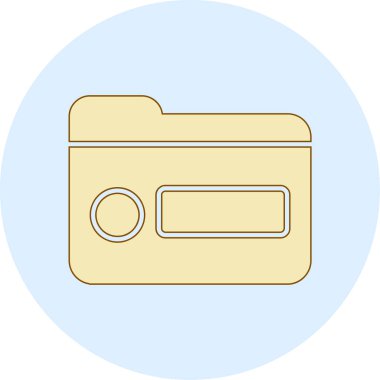 fotoğraf makinesi simgesi son moda arka grubunda