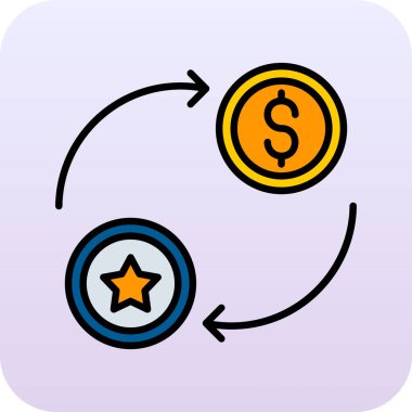 para simgesi vektör illüstrasyonu