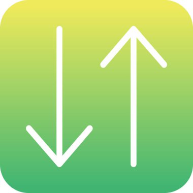 ok simgesi vektör illüstrasyonu