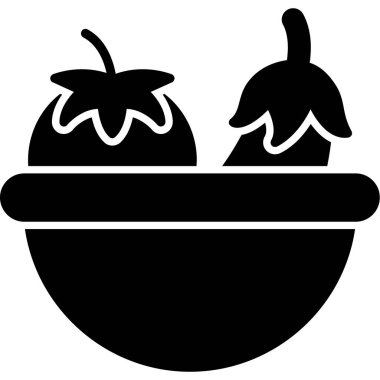 Meyve. Web simgesi basit illüstrasyon