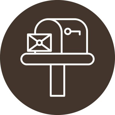 posta vektör simgesi modern simgesi