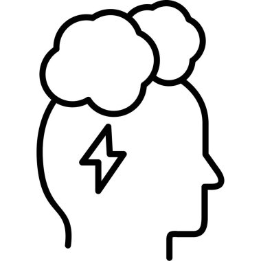 İnsan beyni simgesi, özet biçimi