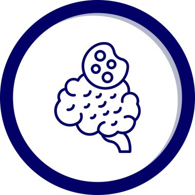 Gıda simgesinin vektör illüstrasyonu