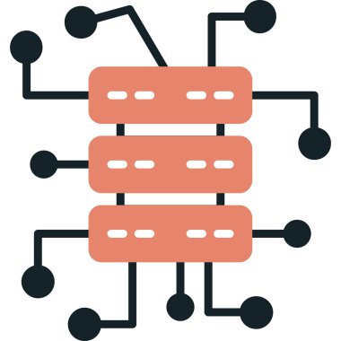 ağ bağlantısı simgesi çizimi