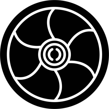 Çiçek. Web simgesi basit illüstrasyon