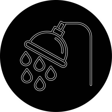 Su musluğunun vektör çizimi, modern vektör simgesi