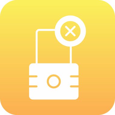 Kilidin illüstrasyon vektör simgesi