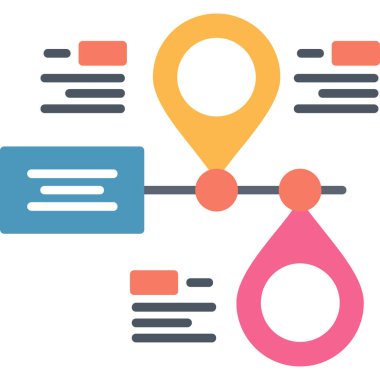 ağ paylaşım simgesi, vektör illüstrasyonu