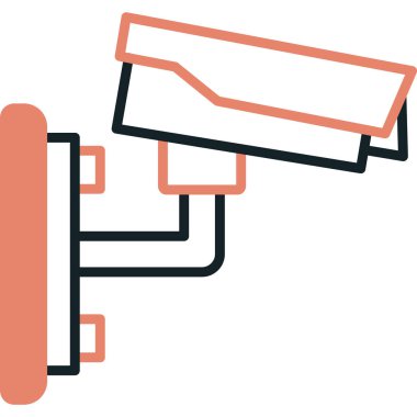 cctv kamera vektör simgesi