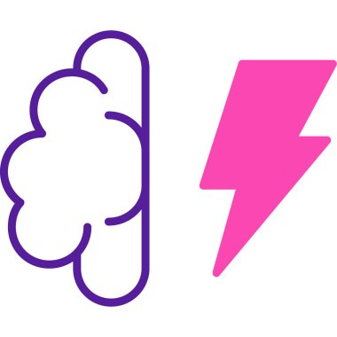 Beyaz arkaplanda bulut simgesi izole edildi