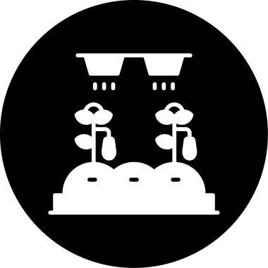 vektör mantar simgesi illüstrasyonu