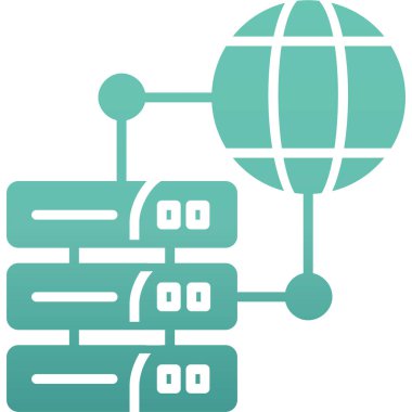 Ağ web simge vektör çizim