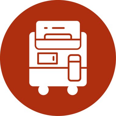 Bagaj simge vektör çizim