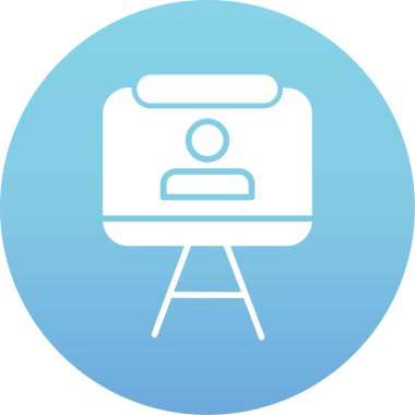 Modern bir simgenin vektör illüstrasyonu