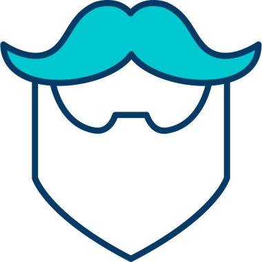 trend biçimi izole edilmiş arkaplanda hipster simgesi