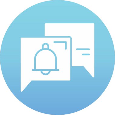 e- posta iletisi simgesi, vektör illüstrasyonu