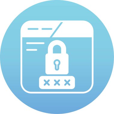 Veri Gizliliği. Web simgesi