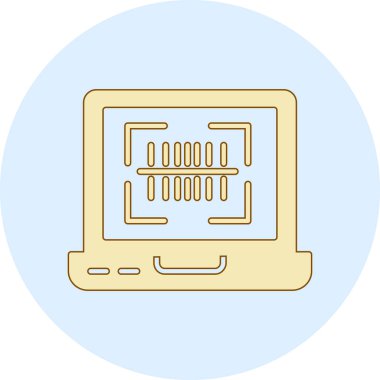 bilgisayar simgesi vektör illüstrasyonu