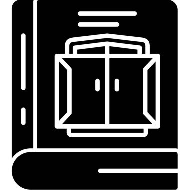 Buzdolabı simgesi, basit tarzı