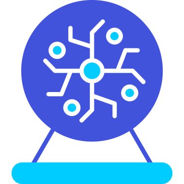 Basit vektör simgesi, uydunun çizimi