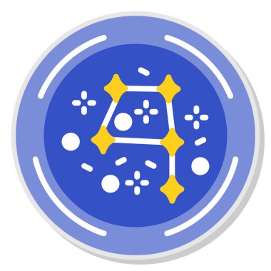 Modern bir simgenin vektör illüstrasyonu