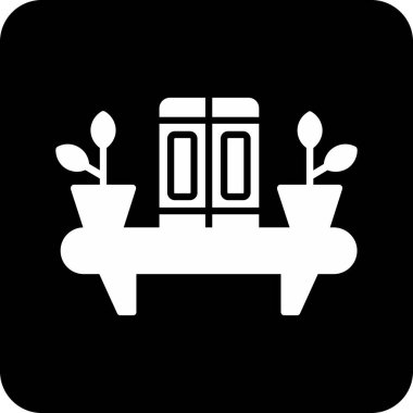 Gıda simgesinin vektör illüstrasyonu