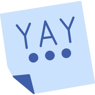 Mesaj var. Web simgesi basit illüstrasyon