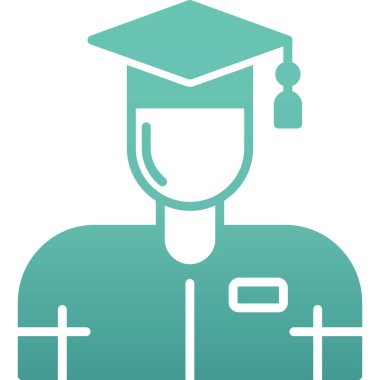 Eğitim simgesi, vektör illüstrasyonu