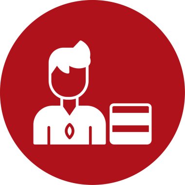 İnsan simgesinin vektör illüstrasyonu