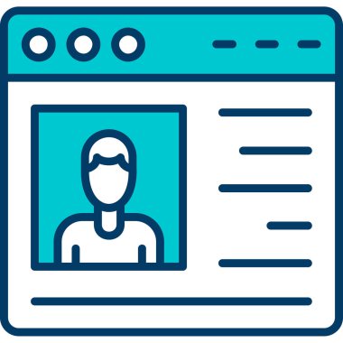 Web tarayıcı penceresi simge