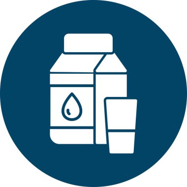 yağ şişesi simgesi, vektör illüstrasyonu