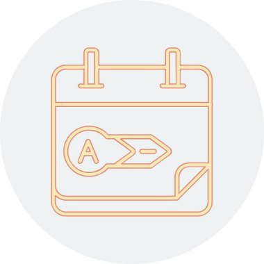 Modern basit tasarım vektör simgesini doldur