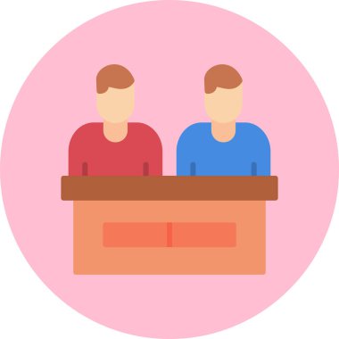 Takım elbiseli bir adamın vektör çizimi