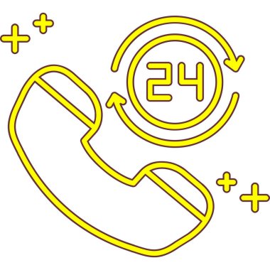 çizgi saat ve saat simgesi beyaz arkaplanda izole. Renkli taslak konsepti. vektör illüstrasyonu