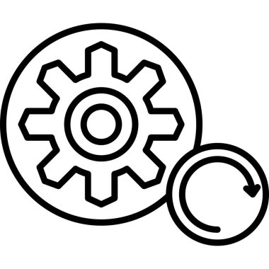 Sikke dişli ayarları simgesi