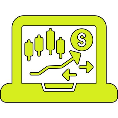 Bar çizelgesi. Web simgesi