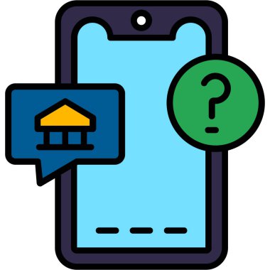 mobil uygulama web simgesi basit tasarım